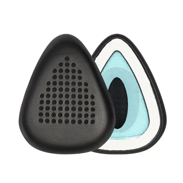 For Razer Meka 2pcs Perforated Protein Leather Earmuffs - Apple Accessories
