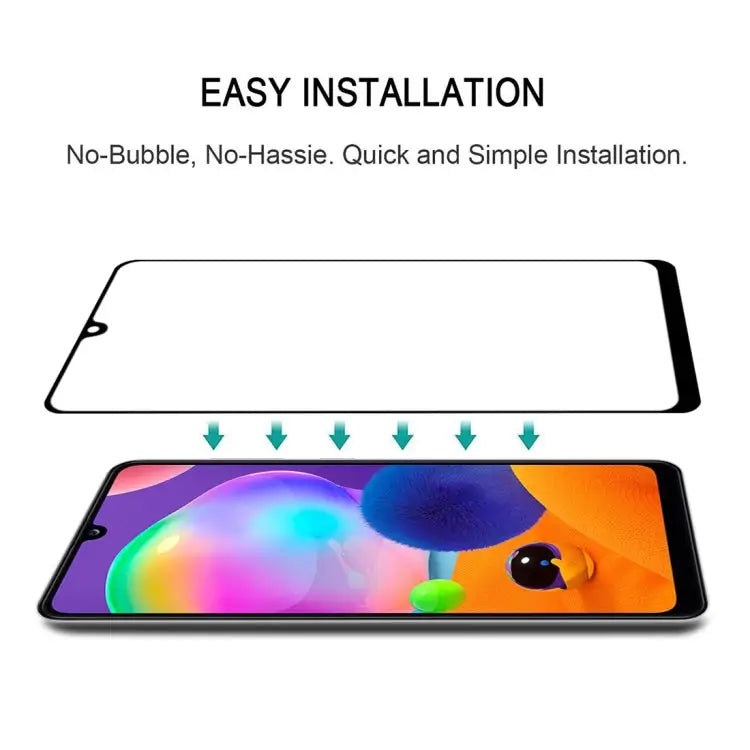For Samsung Galaxy A32 5G Full Glue Full Screen Tempered Glass Film For Samsung Galaxy A32 5G (1 PC) - For Samsung