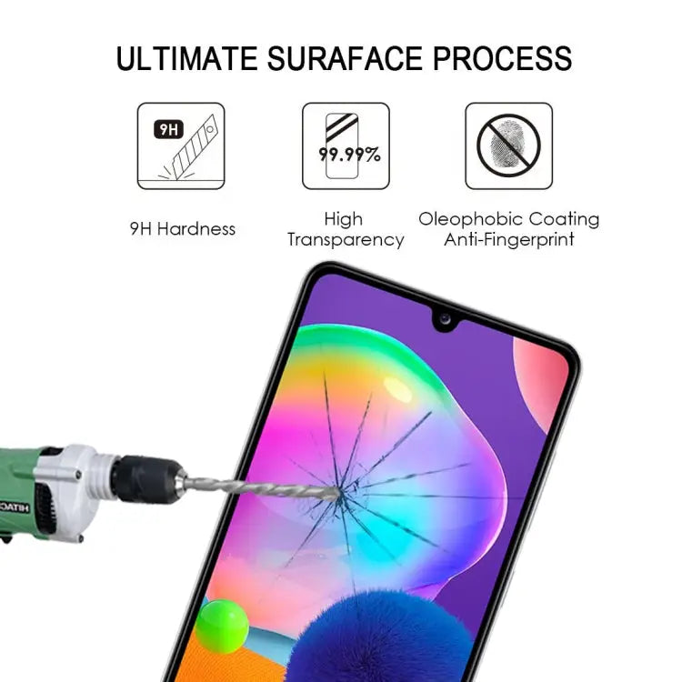 For Samsung Galaxy A32 5G Full Glue Full Screen Tempered Glass Film For Samsung Galaxy A32 5G (1 PC) - For Samsung