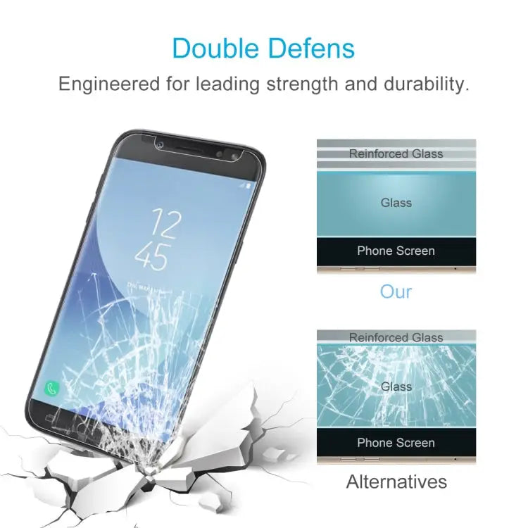 For Samsung Galaxy J5 (2017) /J5 Pro 0.26mm 9H 2.5D Tempered Glass Film For Samsung Galaxy J5 (2017) /J5 Pro (1 PC)