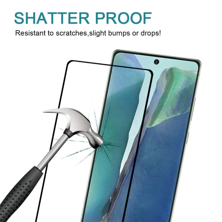For Samsung Galaxy Note20 25 PCS 3D Curved Edge Full Screen Tempered Glass Film - For Samsung Galaxy Note20