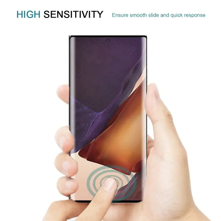 For Samsung Galaxy Note20 Ultra 25pcs 3D Curved Edge Full Screen Tempered Glass Film - For Samsung Galaxy Note20 Ultra