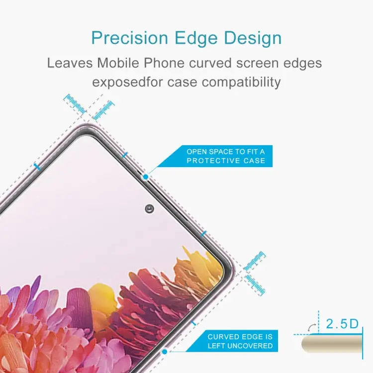 For Samsung Galaxy S20 FE / S20 FE 5G / S20 FE 2022 0.26mm 9H 2.5D Tempered Glass Film For Samsung Galaxy S20 FE 5G (1