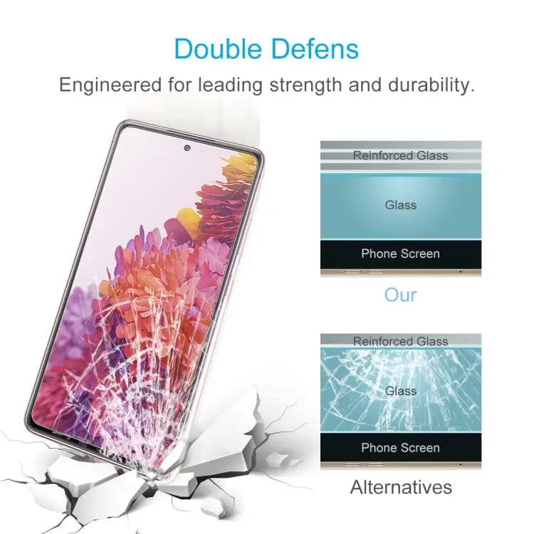 For Samsung Galaxy S20 FE / S20 FE 5G / S20 FE 2022 0.26mm 9H 2.5D Tempered Glass Film For Samsung Galaxy S20 FE 5G (1