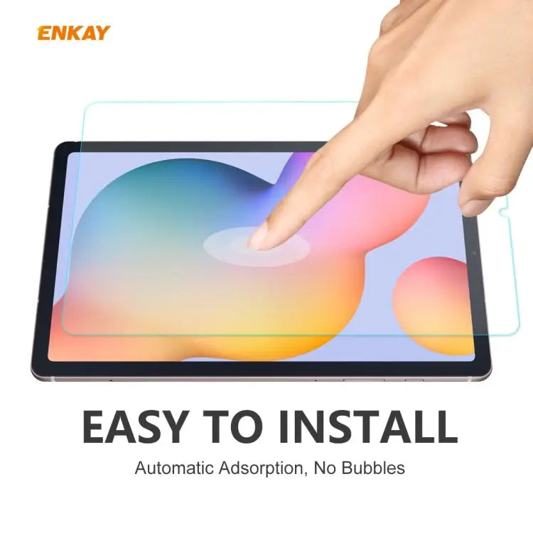 For Samsung Galaxy Tab S6 Lite 10.4 P610 / P615 ENKAY Hat-Prince 0.33mm 9H Surface Hardness 2.5D Explosion-proof