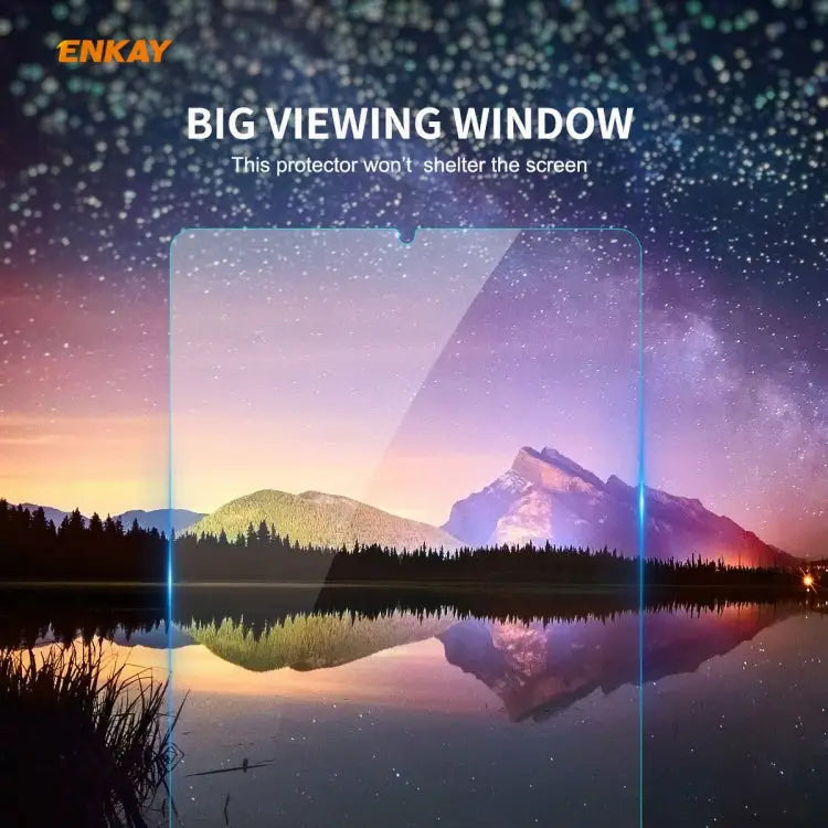For Samsung Galaxy Tab S6 Lite 10.4 P610 / P615 ENKAY Hat-Prince 0.33mm 9H Surface Hardness 2.5D Explosion-proof
