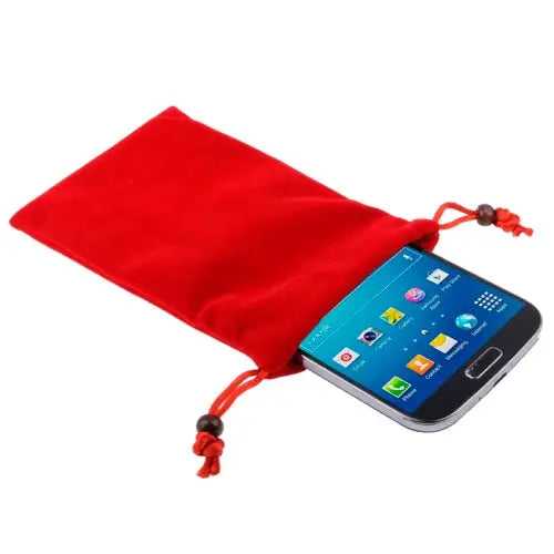 For Smart Phones Power Bank and other Accessories Size same as 4.7 inch - Red