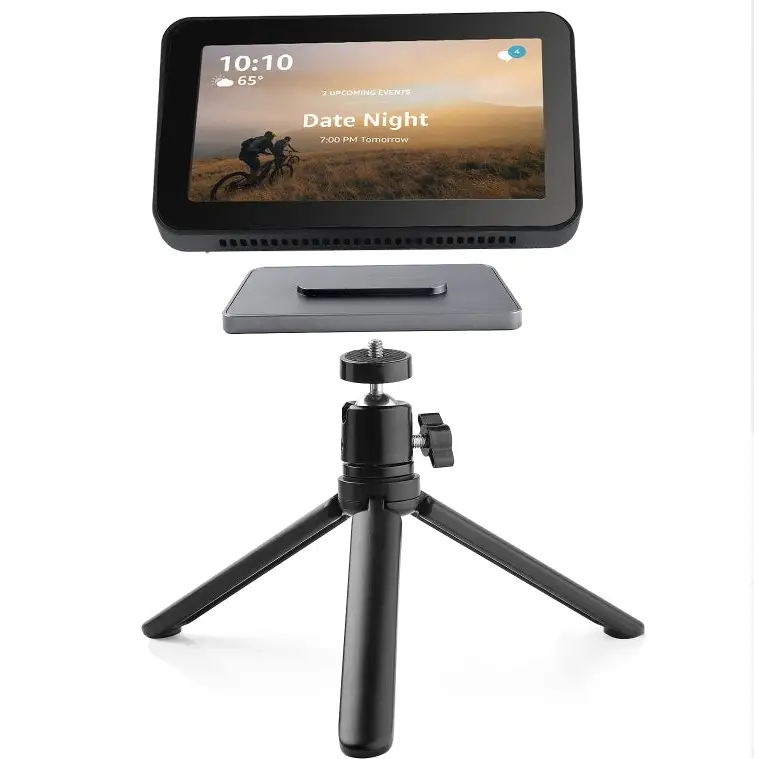 For Smart Speaker With Screen Echo Show 8 With Magnetic 360 Degrees Adjustable Rotating Holder Set For Echo Show 8