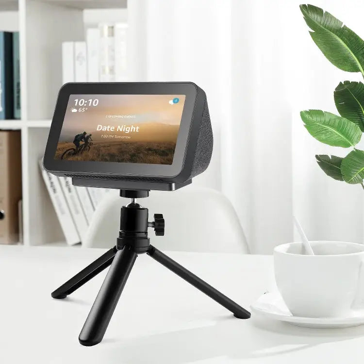 For Smart Speaker With Screen Echo Show 8 With Magnetic 360 Degrees Adjustable Rotating Holder Set For Echo Show 8