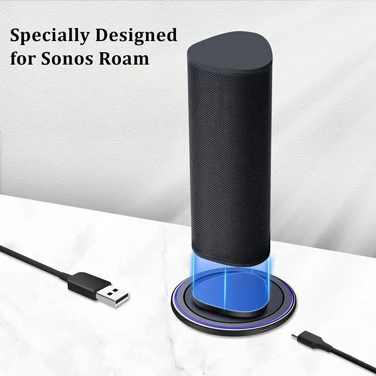 For Sonos Roam Bluetooth Speaker Magnetic Wireless Charger Charging Dock For Sonos Roam - For Sonos Roam