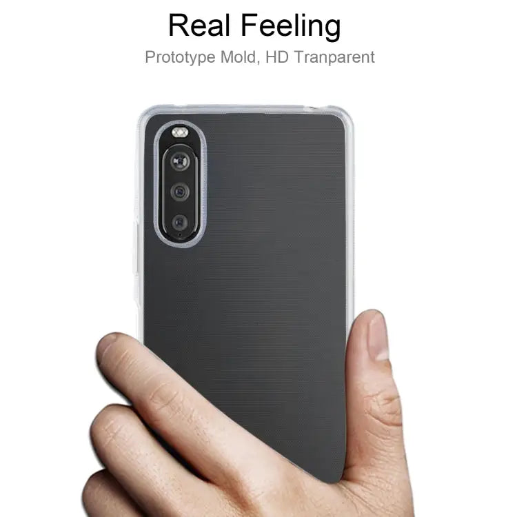 For Sony Xperia 10 III 0.75mm Ultra-thin Transparent TPU Soft Protective Case For Sony Xperia 10 III - For Sony Xperia