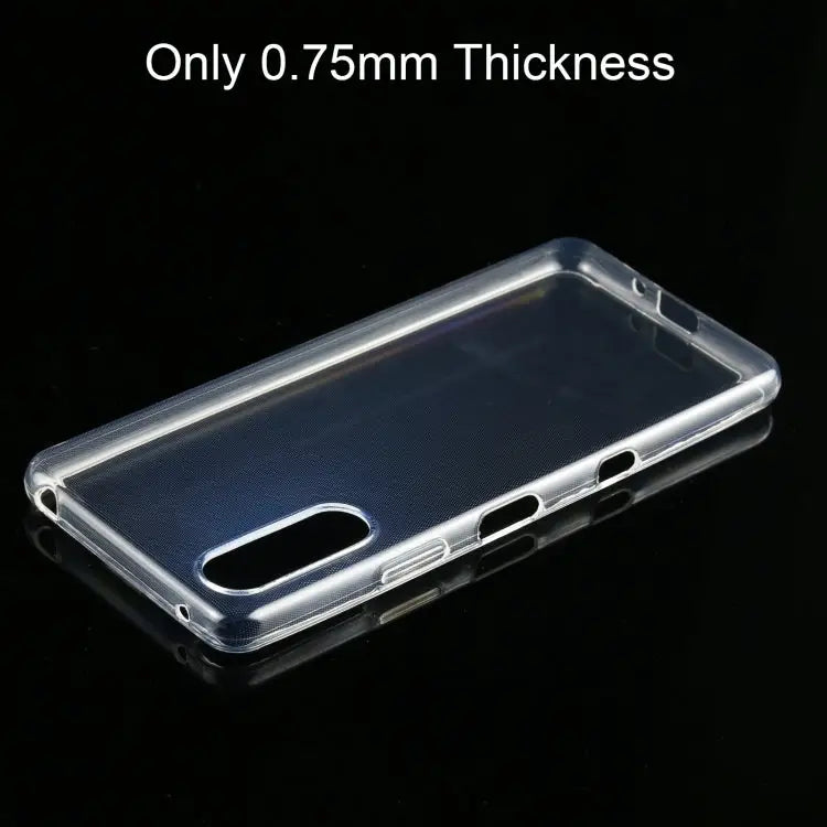 For Sony Xperia 10 III 0.75mm Ultra-thin Transparent TPU Soft Protective Case For Sony Xperia 10 III - For Sony Xperia