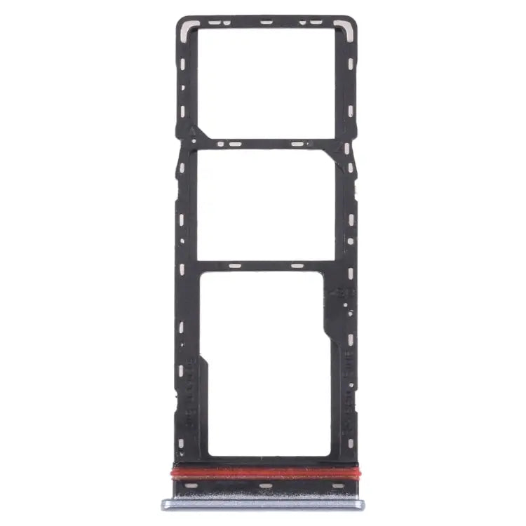 For Tecno Camon 16 Premier CE9 CD6J SIM Card Tray + SIM Card Tray + Micro SD Card Tray For Tecno Camon 16 Premier