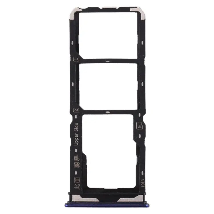 For Vivo Y7s SIM Card Tray + SIM Card Tray + Micro SD Card Tray For Vivo Y7s