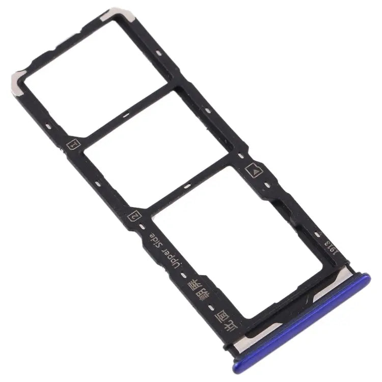 For Vivo Y7s SIM Card Tray + SIM Card Tray + Micro SD Card Tray For Vivo Y7s