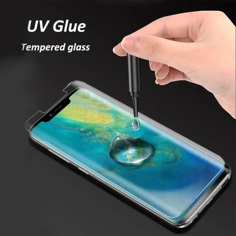 For Xiaomi Mi 11 UV Liquid Curved Full Glue Tempered Glass Film - For Xiaomi Mi 11