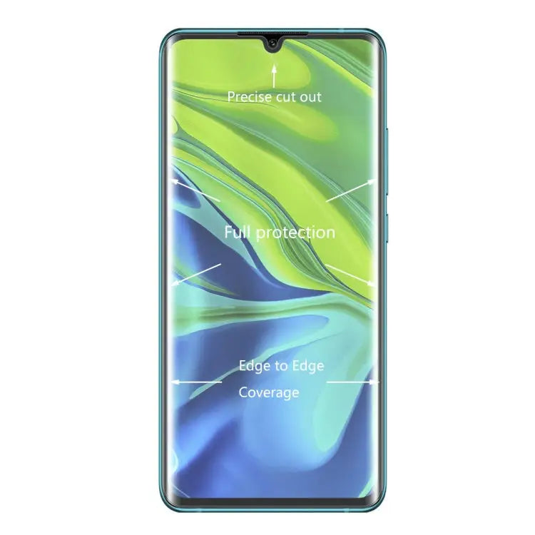 For Xiaomi Mi CC9 Pro / Xiaomi Mi Note 10 Global ENKAY Hat-prince 3D Full Screen PET Curved Hot Bending HD Screen