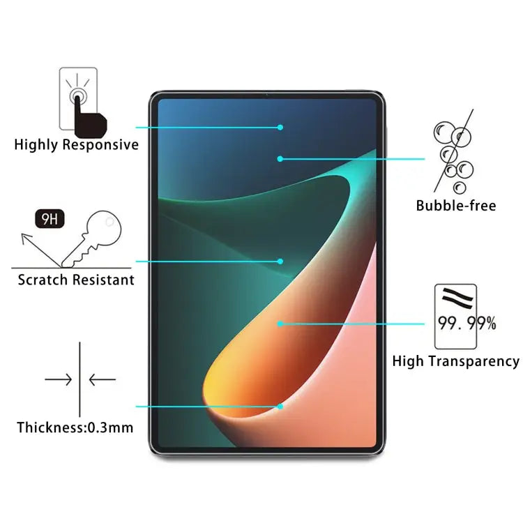 For Xiaomi Mi Pad 5 / 5 Pro Full Screen HD PET Screen Protector For Xiaomi Mi Pad 5 / 5 Pro (1 PC) - For Xiaomi Mi Pad