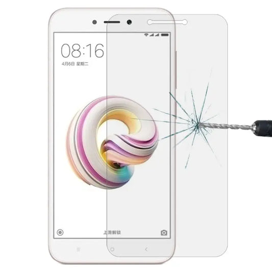 For Xiaomi Redmi 5A 0.26mm 9H Surface Hardness 2.5D Curved Edge Tempered Glass Screen Protector - For Redmi 5A