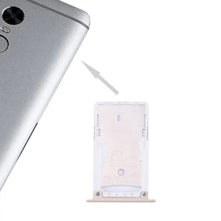 For Xiaomi Redmi Note 4X SIM & SIM / TF Card Tray Redmi Note 4X For Xiaomi Redmi Note 4X - Redmi Note 4X / Gold