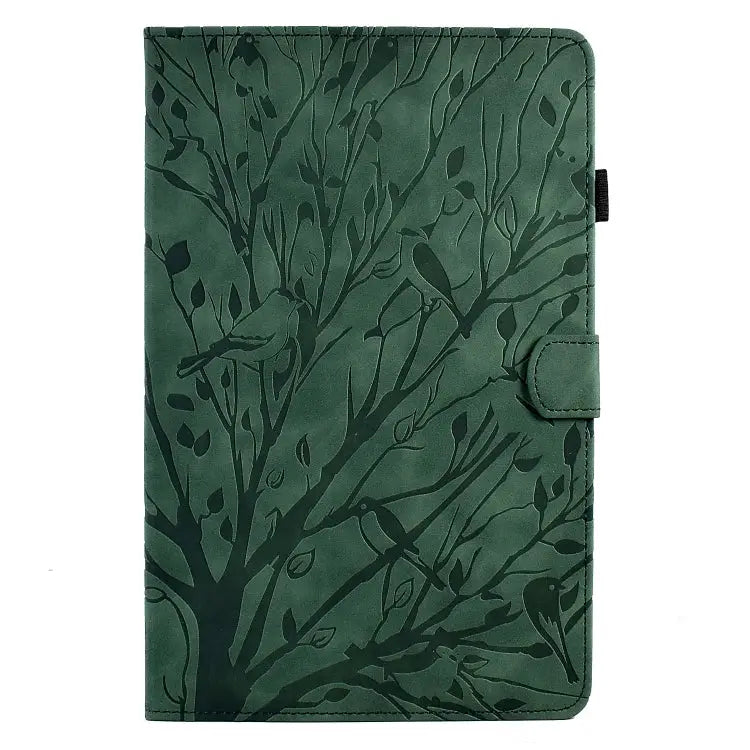 Fortune Tree Pressure Flower PU Tablet Case with Wake-up / Sleep Function For Lenovo Tab P11 Gen 2 For Lenovo Tab P11