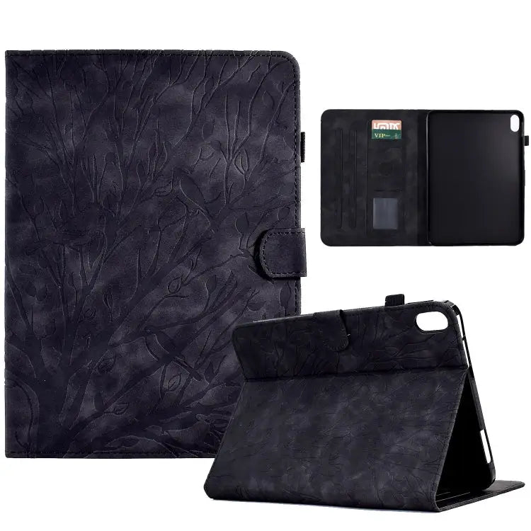 Fortune Tree Pressure Flower PU Tablet Case with Wake-up / Sleep Function For Lenovo Tab P11 Gen 2 For Lenovo Tab P11