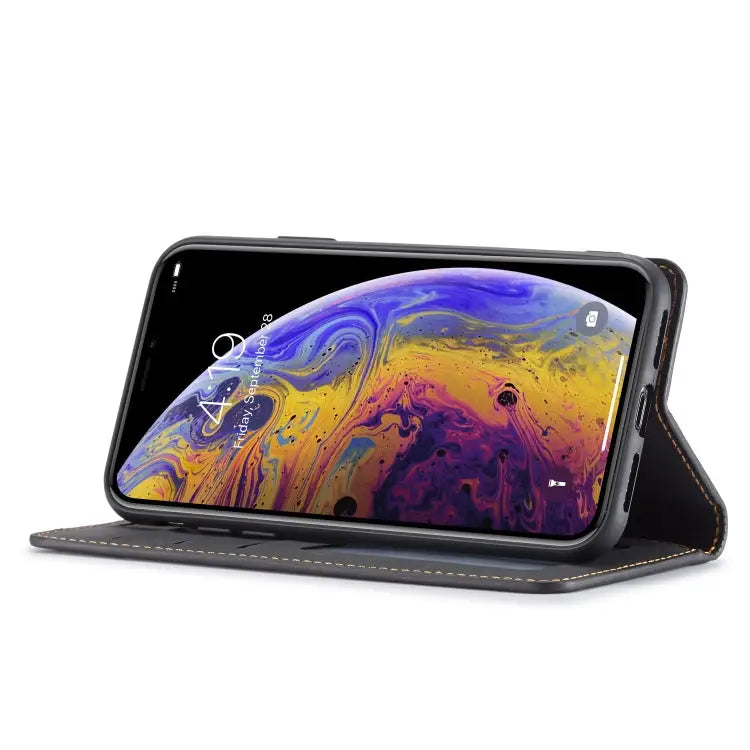 Forwenw Dream Series Oil Edge Strong Magnetism Horizontal Flip Leather Case with Holder & Card Slots & Wallet & Photo