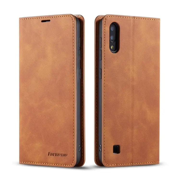 Forwenw Dream Series Oil Edge Strong Magnetism Horizontal Flip Leather Case with Holder & Card Slots & Wallet & Photo