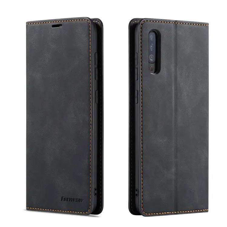 Forwenw Dream Series Oil Edge Strong Magnetism Horizontal Flip Leather Case with Holder & Card Slots & Wallet & Photo