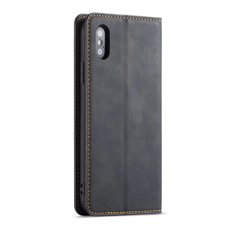 Forwenw Dream Series Oil Edge Strong Magnetism Horizontal Flip Leather Case with Holder & Card Slots & Wallet & Photo