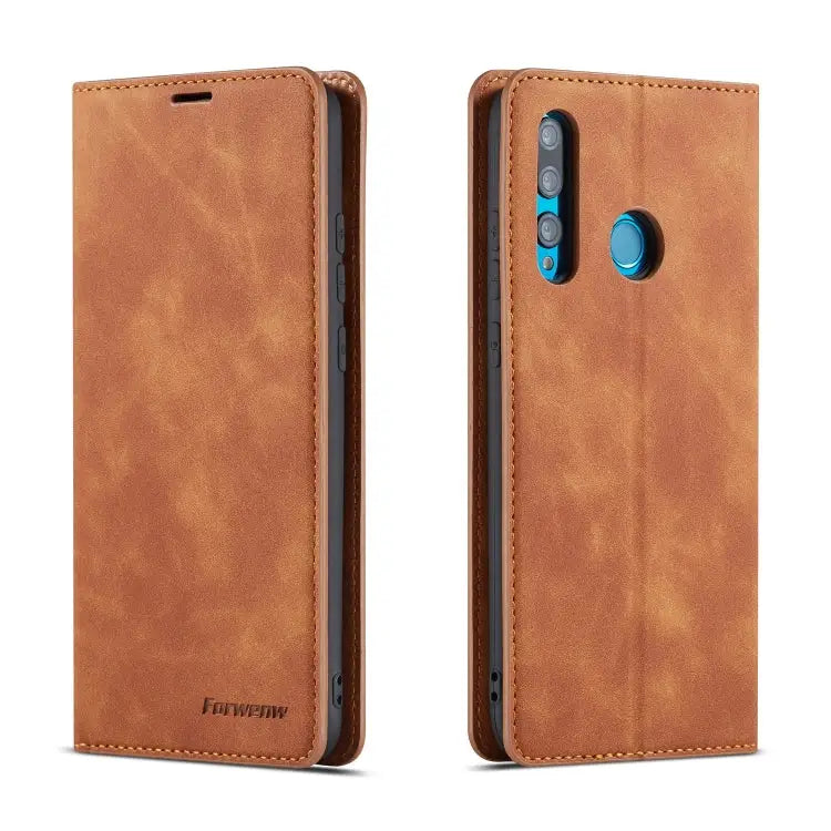 Forwenw Dream Series Oil Edge Strong Magnetism Horizontal Flip Leather Case with Holder & Card Slots & Wallet & Photo
