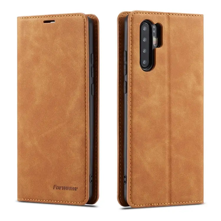 Forwenw Dream Series Oil Edge Strong Magnetism Horizontal Flip Leather Case with Holder & Card Slots & Wallet & Photo