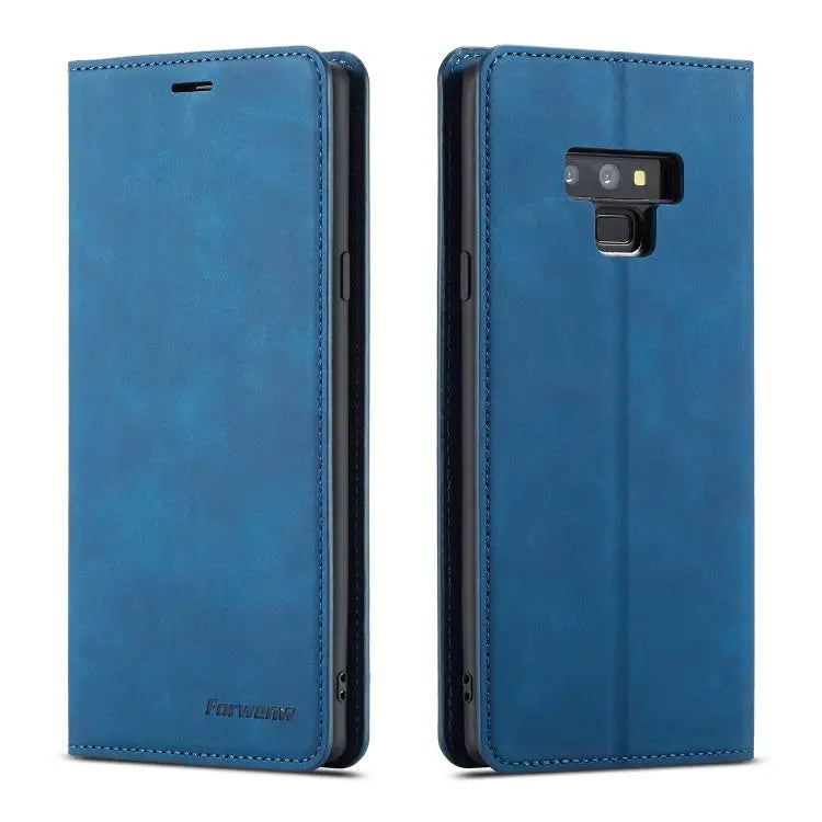 Forwenw Dream Series Oil Edge Strong Magnetism Horizontal Flip Leather Case with Holder & Card Slots & Wallet & Photo