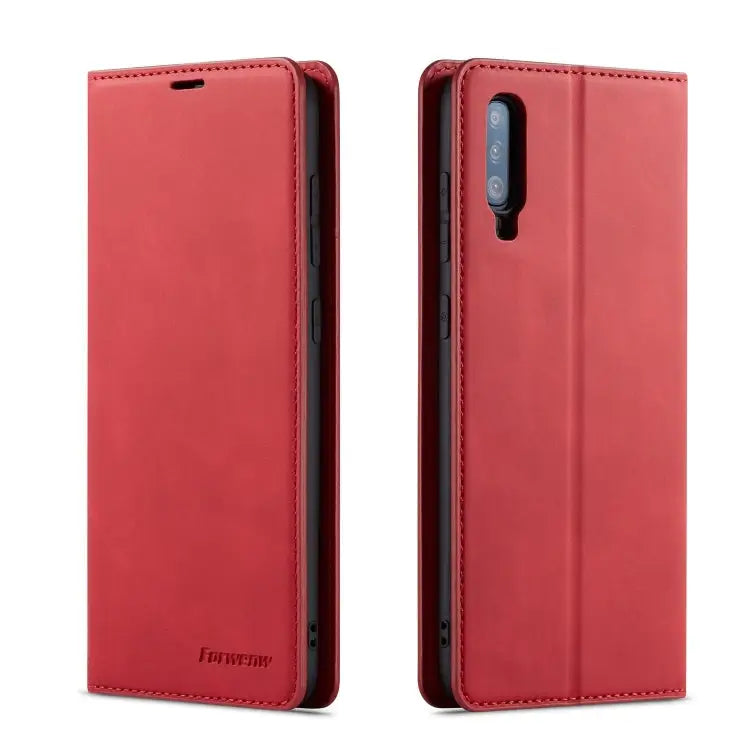 Forwenw Dream Series Oil Edge Strong Magnetism Horizontal Flip Leather Case with Holder & Card Slots & Wallet & Photo