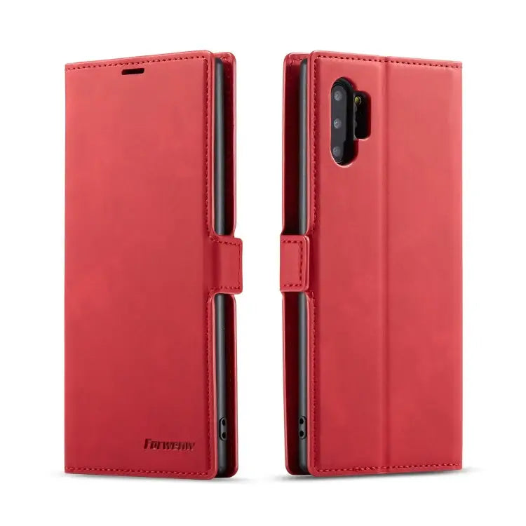Forwenw Dream Series Oil Edge Strong Magnetism Horizontal Flip Leather Case with Holder & Card Slots & Wallet & Photo