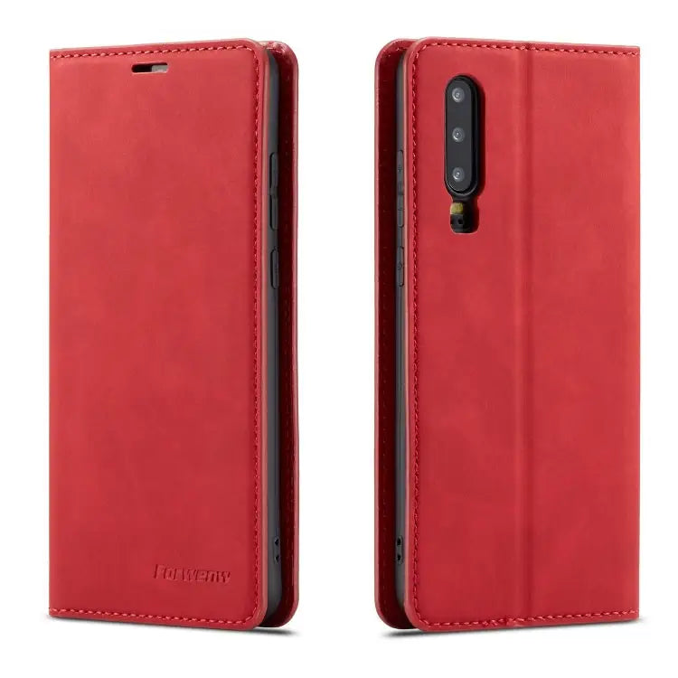 Forwenw Dream Series Oil Edge Strong Magnetism Horizontal Flip Leather Case with Holder & Card Slots & Wallet & Photo