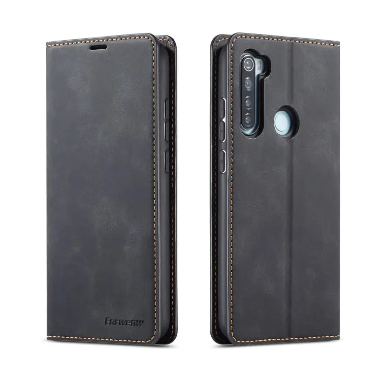 Forwenw Dream Series Oil Edge Strong Magnetism Horizontal Flip Leather Case with Holder & Card Slots & Wallet & Photo
