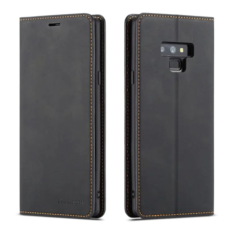 Forwenw Dream Series Oil Edge Strong Magnetism Horizontal Flip Leather Case with Holder & Card Slots & Wallet & Photo