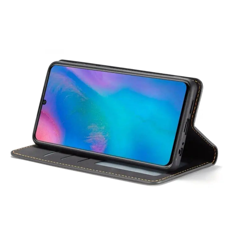 Forwenw Dream Series Oil Edge Strong Magnetism Horizontal Flip Leather Case with Holder & Card Slots & Wallet & Photo