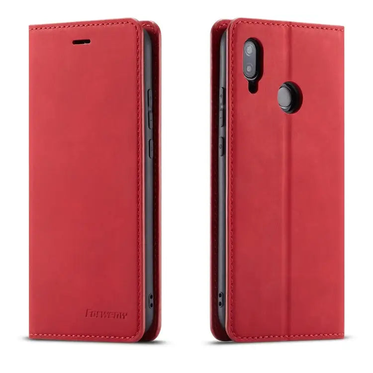 Forwenw Dream Series Oil Edge Strong Magnetism Horizontal Flip Leather Case with Holder & Card Slots & Wallet & Photo