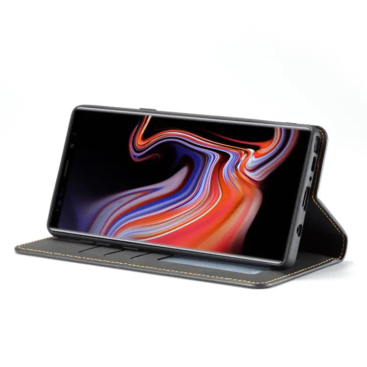Forwenw Dream Series Oil Edge Strong Magnetism Horizontal Flip Leather Case with Holder & Card Slots & Wallet & Photo
