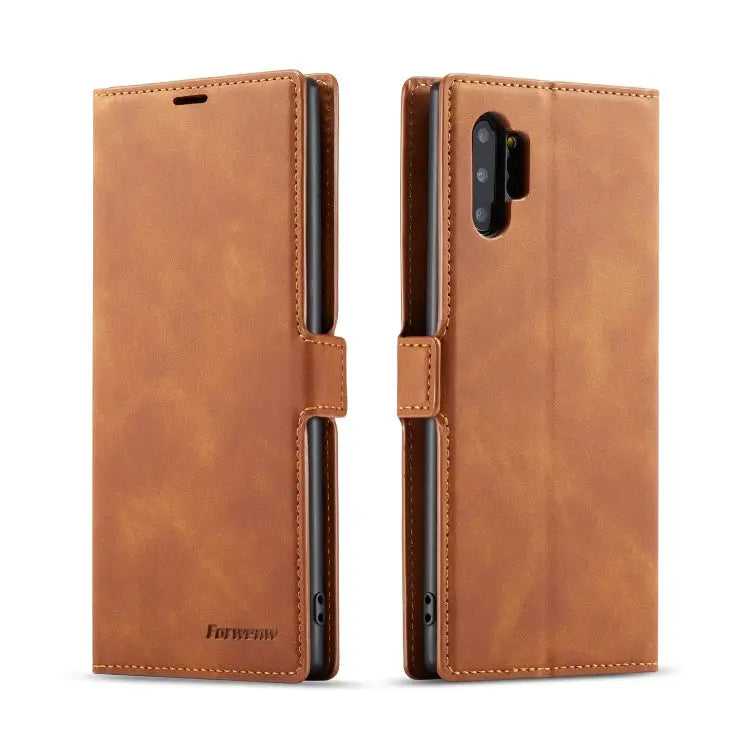 Forwenw Dream Series Oil Edge Strong Magnetism Horizontal Flip Leather Case with Holder & Card Slots & Wallet & Photo