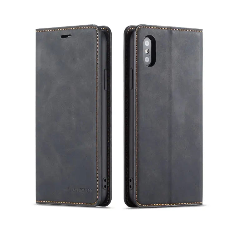Forwenw Dream Series Oil Edge Strong Magnetism Horizontal Flip Leather Case with Holder & Card Slots & Wallet & Photo