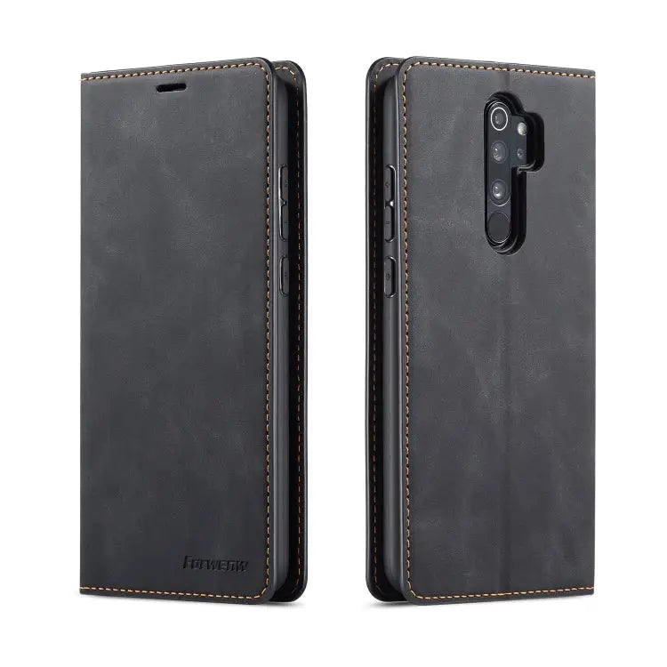 Forwenw Dream Series Oil Edge Strong Magnetism Horizontal Flip Leather Case with Holder & Card Slots & Wallet & Photo