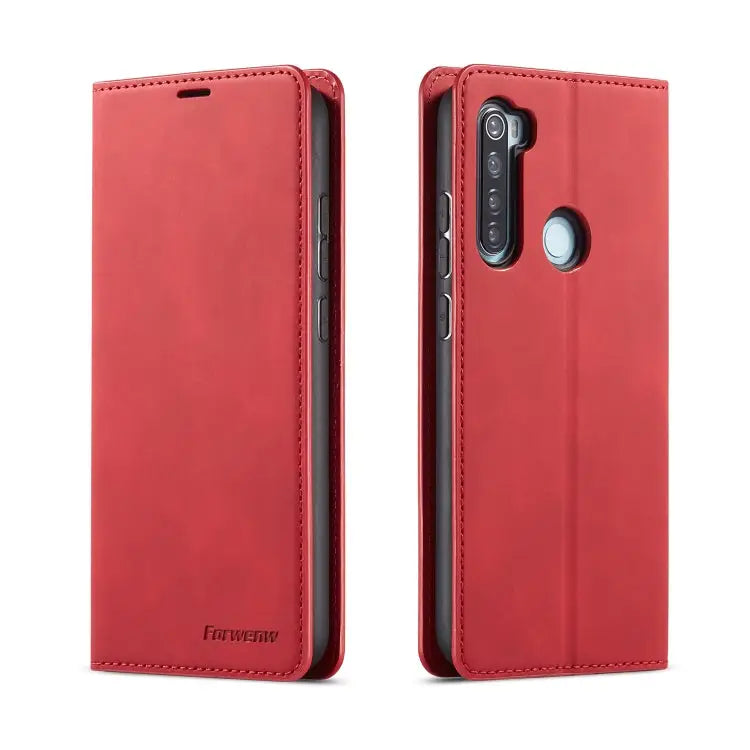 Forwenw Dream Series Oil Edge Strong Magnetism Horizontal Flip Leather Case with Holder & Card Slots & Wallet & Photo