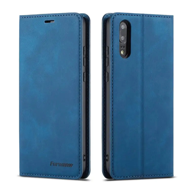 Forwenw Dream Series Oil Edge Strong Magnetism Horizontal Flip Leather Case with Holder & Card Slots & Wallet & Photo