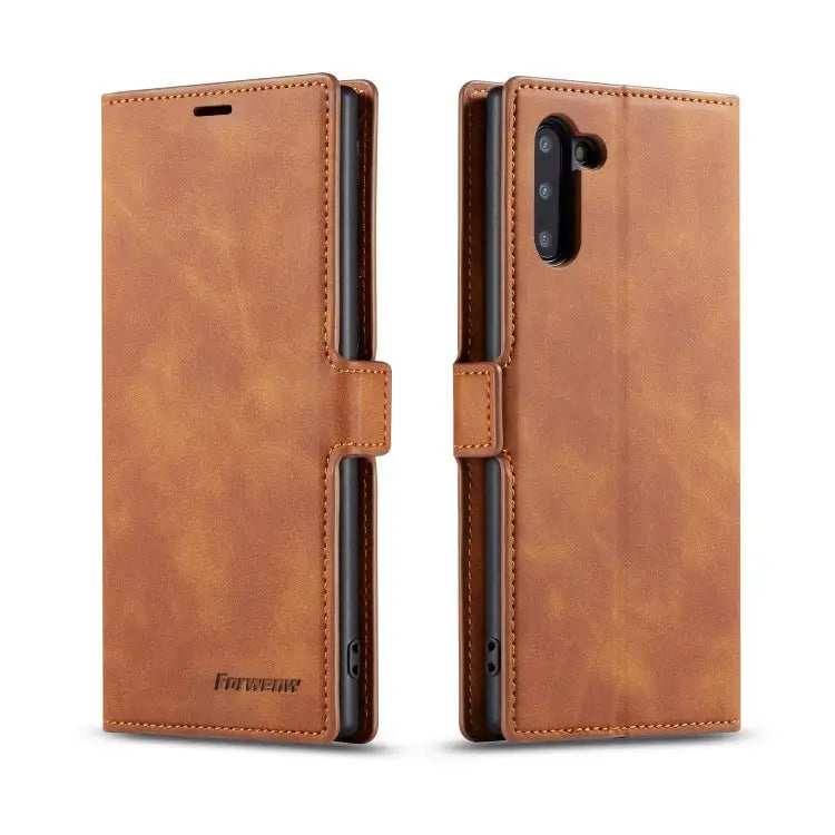 Forwenw Dream Series Oil Edge Strong Magnetism Horizontal Flip Leather Case with Holder & Card Slots & Wallet & Photo