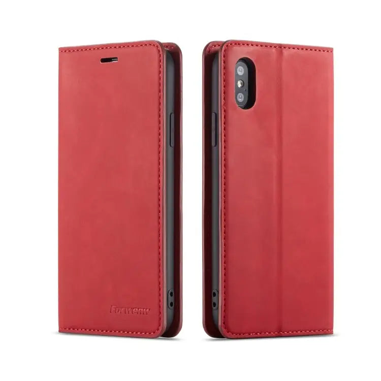 Forwenw Dream Series Oil Edge Strong Magnetism Horizontal Flip Leather Case with Holder & Card Slots & Wallet & Photo