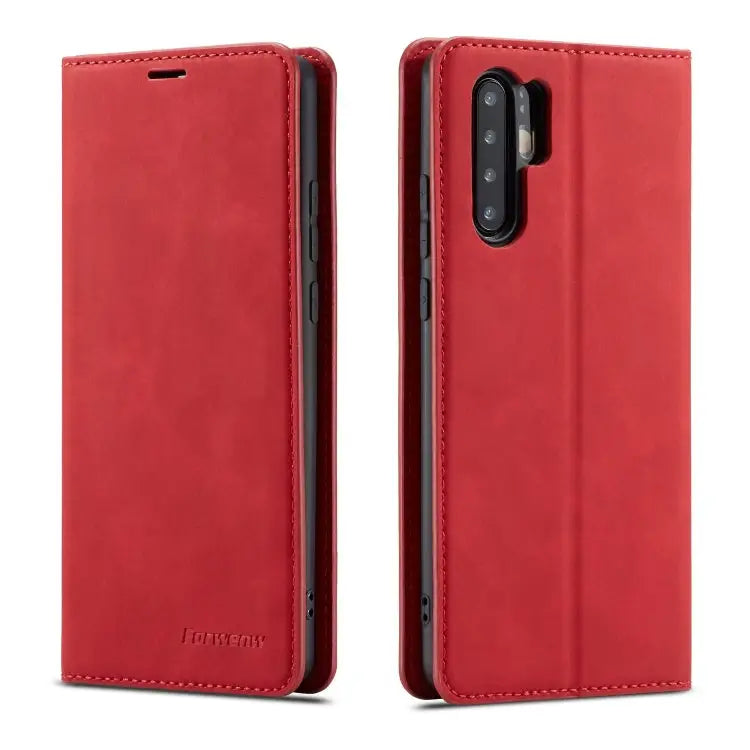 Forwenw Dream Series Oil Edge Strong Magnetism Horizontal Flip Leather Case with Holder & Card Slots & Wallet & Photo