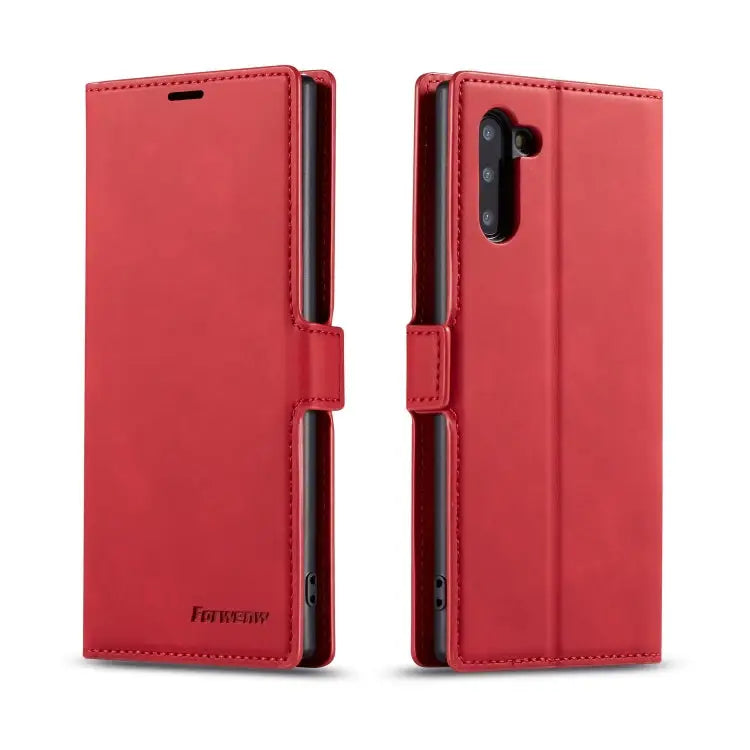 Forwenw Dream Series Oil Edge Strong Magnetism Horizontal Flip Leather Case with Holder & Card Slots & Wallet & Photo